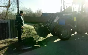 Устранение провала на ул. 40 лет Октября